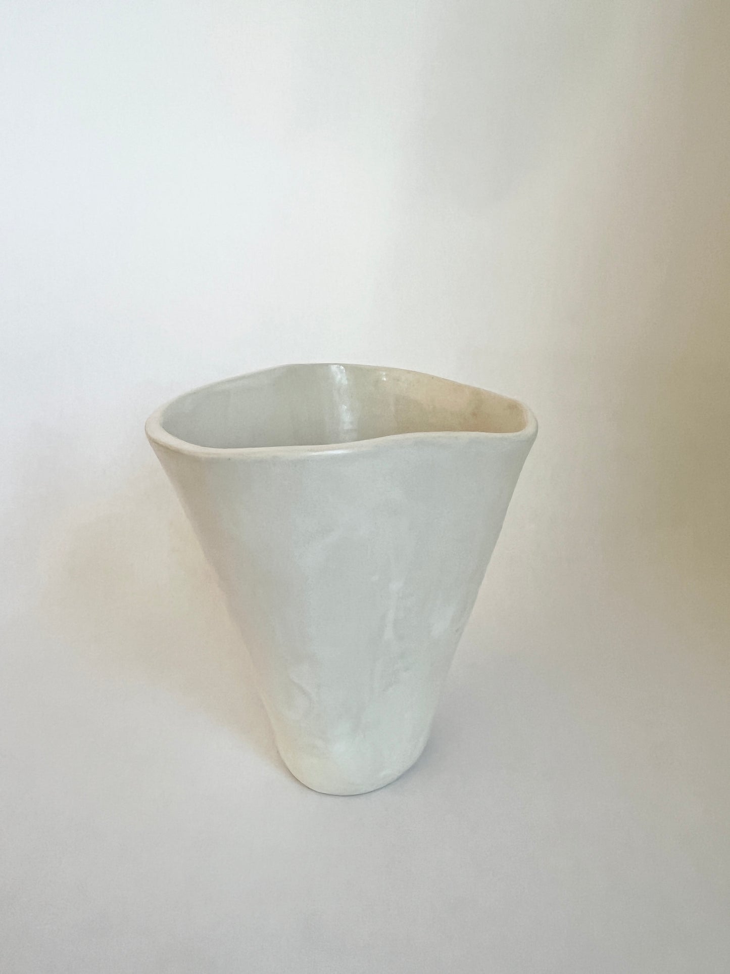 Tall Wavy Vase by Carol Estes