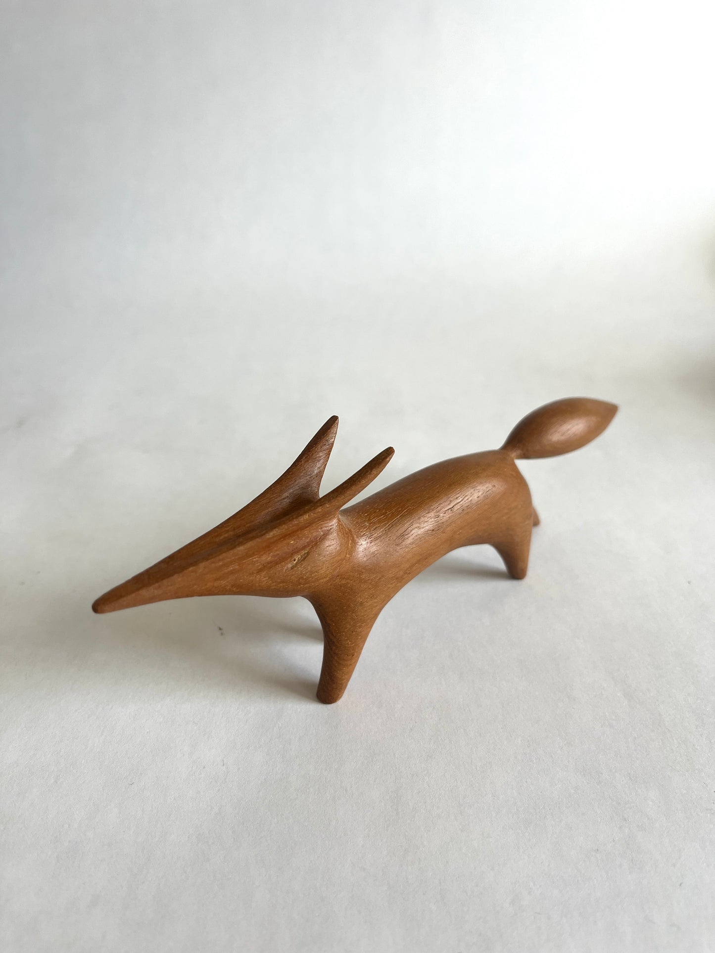 Reserved Listing - Terra Cotta Horse, SP Vase, Wood Fox