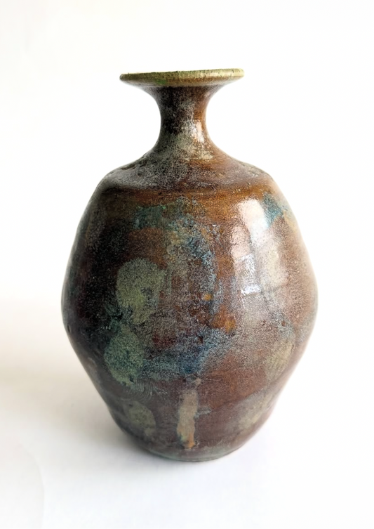 VTG Studio Pottery Vase/NEW Stoneware Honeycomb Planter
