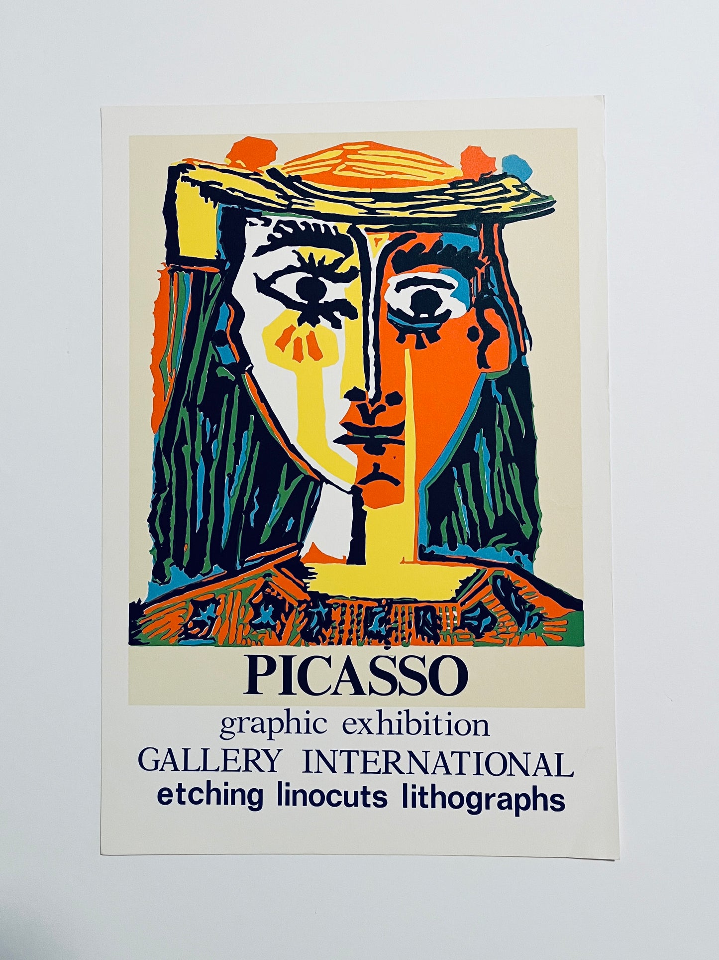 1975 Picasso "Graphic Exhibition" Poster