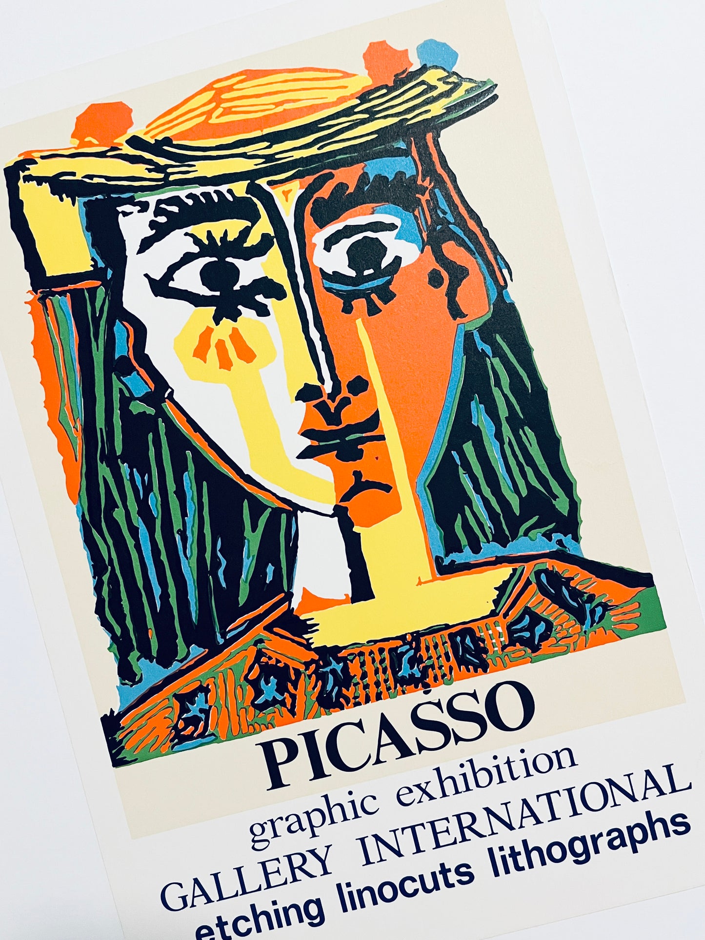 1975 Picasso "Graphic Exhibition" Poster