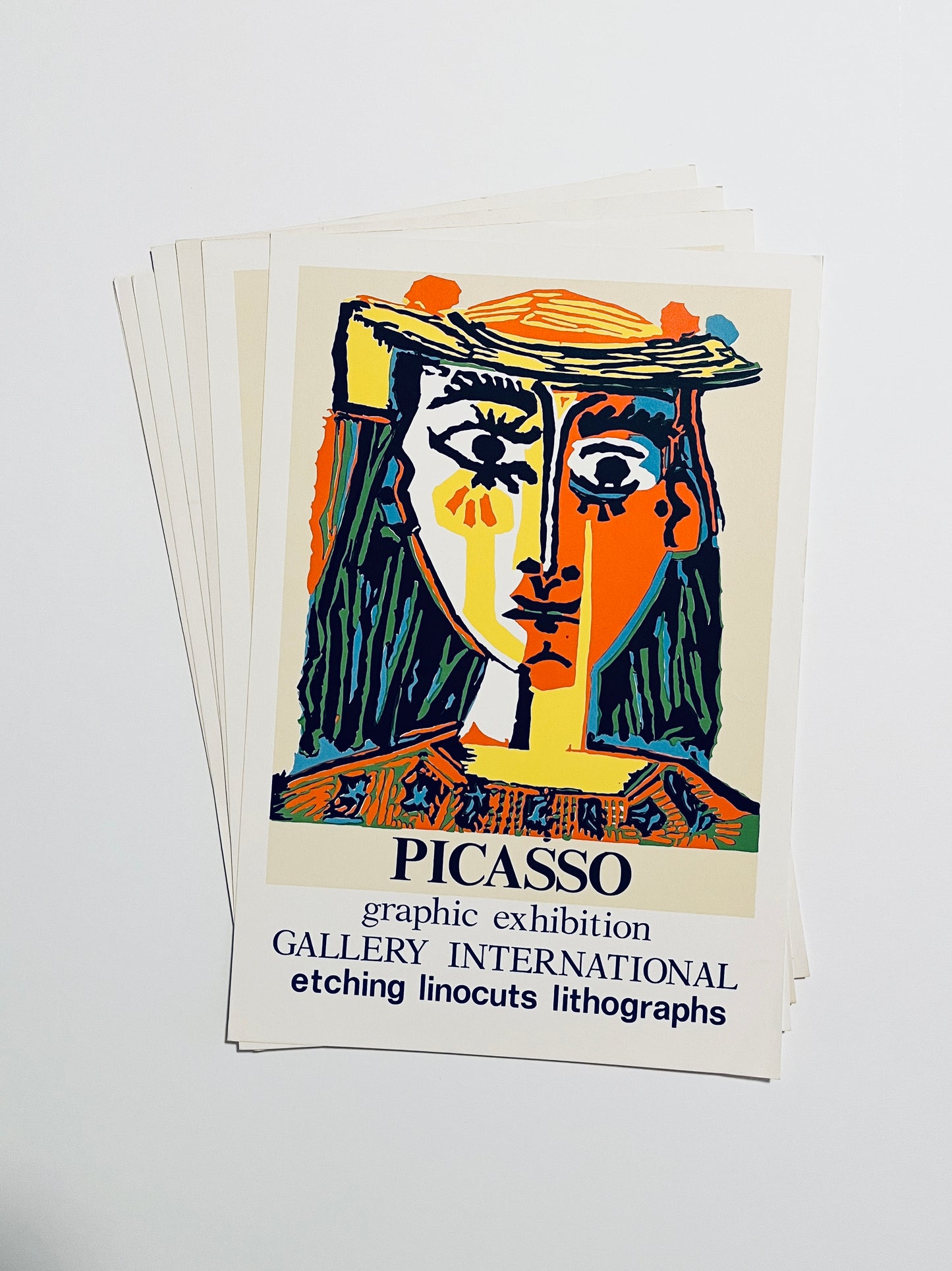 1975 Picasso "Graphic Exhibition" Poster