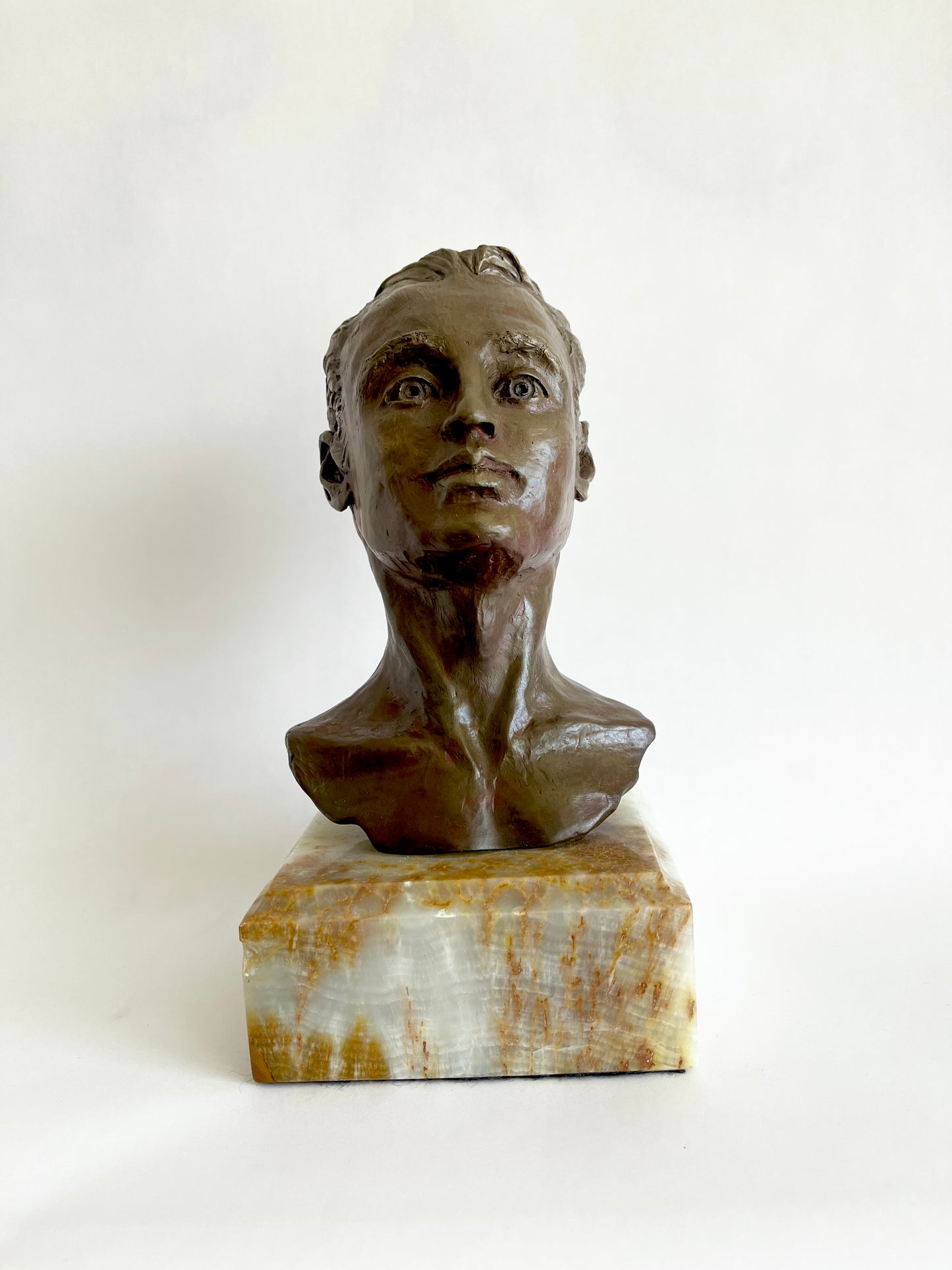 Bronze Male Bust