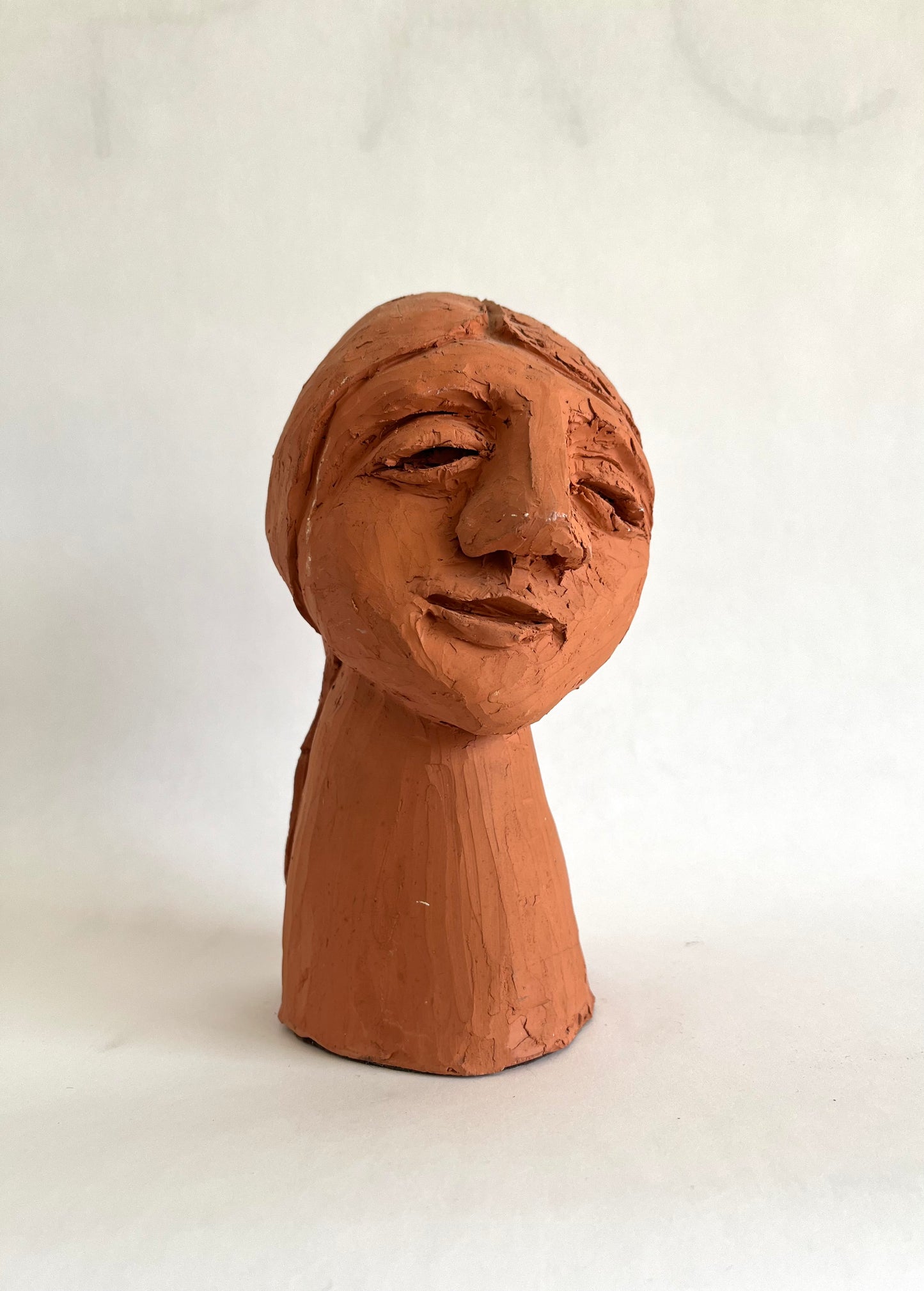 Red Clay Sculpture/Bust