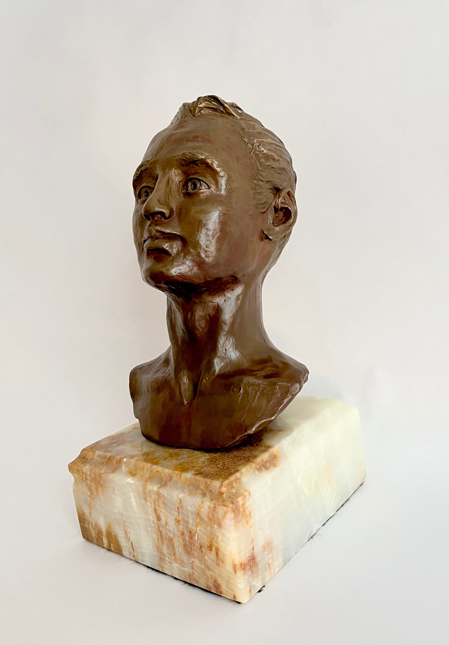 Bronze Male Bust